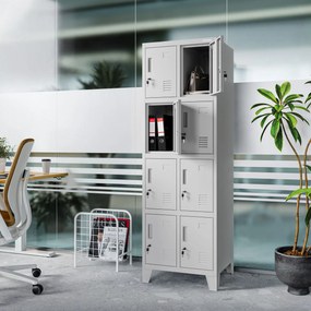 Dvojitá šatníková skriňa BHP ROBERT 2 Plus 559 x 1720 x 450 mm