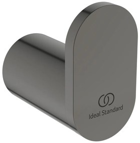 Antracitový nástenný kovový háčik Conca – Ideal Standard