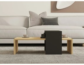 Konferenčný stolík Glow Anthracite a Sapphire Oak