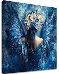 Obrazy anjelov Záhadná tvár | 100% originál domaľovaný akrylom