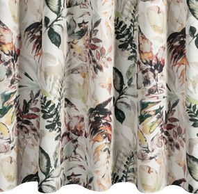 ZÁHRADNÝ VODEODOLNÝ ZÁVES NA PÚTKACH GARDEN 155X200 CM KVETY