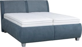 XXXLutz ČALÚNENÁ POSTEĽ, 180/200 cm, modrosivá Beldomo - Sleep - Postele - 002873002201