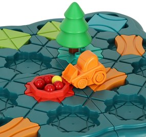 Puzzle stolová hra bludisko prekážková dráha 56 el.