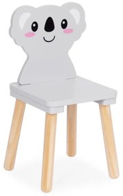 Detský nábytok – stolík a 2 stoličky s opierkami v tvare koaly