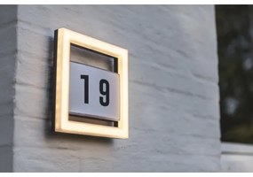 LED Domové číslo ALICE LED/13W/230V IP44 3000K antracit