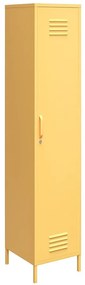 Žltá kovová komoda Novogratz Cache, 38 x 185 cm