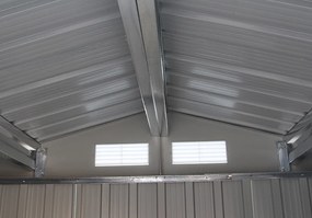 Záhradný domček plocha 213 x 191 cm (šedá)