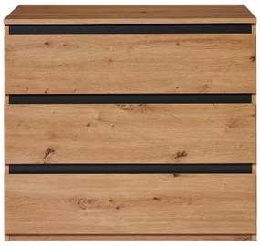 Livarno home Komoda Genf s 3 zásuvkami  (850000501)