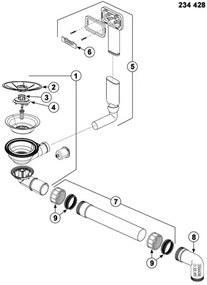 Nerezový drez Blanco CLARON 500-U IF nerez nerez durinox