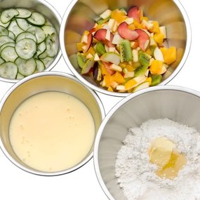 WMF - Sada kuchynských mís 4ks GOURMET nerez