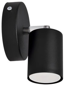 LED Nástenné bodové svietidlo TUNE 1xGU10/4,8W/230V čierna