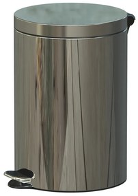 Alda Pedálový odpadkový kôš Freedom Fresh 20 l, nehrdz. oceľ lesk, 20 l
