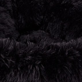 Čierny pelech pre psa ø 75 cm – Love Story