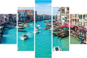 Obraz - Canal Grande, Benátky, Taliansko (150x105 cm)