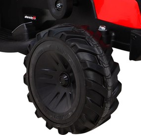 Ramiz Traktor s prívesom 720-T červený
