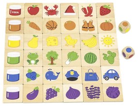 Drevené puzzle Farby Viga