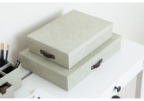 Béžová úložná škatuľa Bigso Box of Sweden Oskar