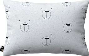 Karin - jednoduchá obliečka, 60x40cm farba produktu biela látka vzorované