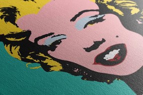 Obraz ikonická Marilyn Monroe v pop art dizajne - 90x60