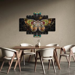 Obraz - Čarovný motýľ (150x105 cm)