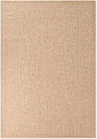 NORTHRUGS, Kusový koberec Duet Kona 106250 Beige/White - na von aj na doma, 120x170, béžová, chodba / predsieň