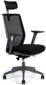 OFFICE PRO Kancelárska stolička PORTIA čierna