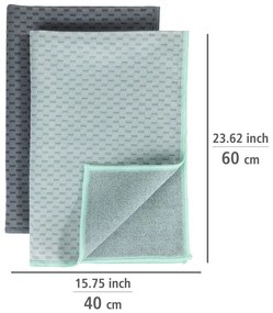 Utierky z mikrovlákna v súprave 2 ks 40x60 cm Miko – Wenko