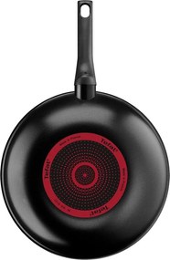 Wok panvica s nepriľnavým povrchom ø 28 cm Simply Clean Red B5671953 – Tefal