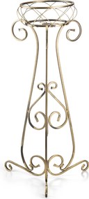 STOJAN NA KVETINÁČ FIORINA 96X47,5 CM ZLATÁ