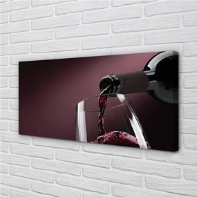 Obraz canvas Maroon biele víno 140x70 cm