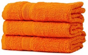 Uterák SOFT 50x90 cm oranžový, 100% bavlna