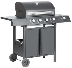 Plynový gril 4+1 horáky BBQ