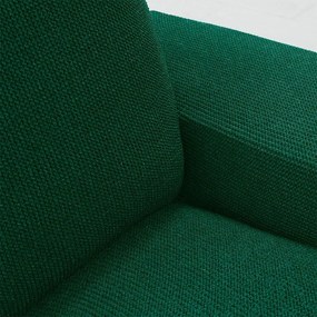 Super strečové poťahy HARMONIA zelená taburetka (40 - 60 cm)