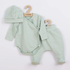 3-dielna dojčenská súpravička do pôrodnice New Baby I AM mätová