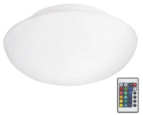 Eglo 75352 - LED RGB Stmievateľné stropné svietidlo ELLA-C 2xE27/7,5W/230V + DO