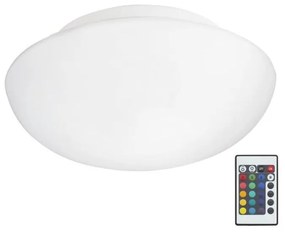 Eglo 75352 - LED RGB Stmievateľné stropné svietidlo ELLA-C 2xE27/7,5W/230V + DO