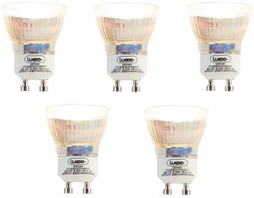 Sada 5 LED žiaroviek GU10 35 mm 3,5 W 180 lm 2700 K