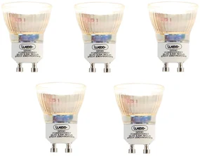 Sada 5 LED žiaroviek GU10 35 mm 3,5 W 180 lm 2700 K