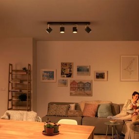 Philips 50674/30/P0 - LED Stmievateľné bodové svietidlo BYRL 4xLED/4.5W/230V