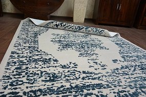 Kusový koberec MANYAS Mariet sivo-modrý