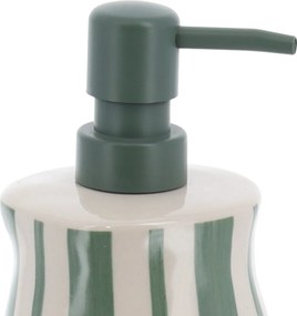 Dávkovač mydla Nola, kombinácia farieb/so zelenými prvkami, 350 ml