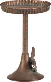 Kovový svietnik 20 cm medený FUP563-M