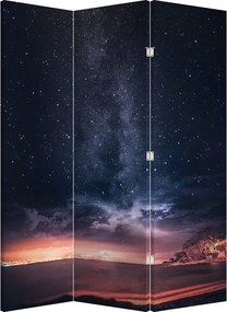 Paraván - Obloha s hviezdami (126x170 cm)