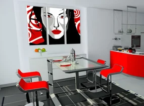 Ručne maľovaný POP Art obraz Nice WOMAN | rôzne rozmery