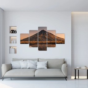 Obraz odrazu hory Taranaki, Nový Zéland (125x70 cm), 40 ďalších rozmerov