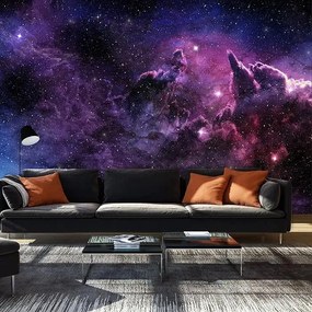 Samolepiaca fototapeta - Purple Nebula Veľkosť: 343x245, Verzia: Samolepiaca