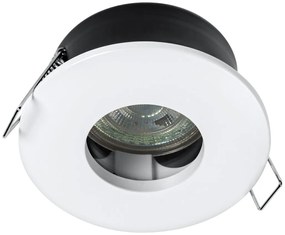 LEDVANCE Sapho, SPOTLIGHT kúpeľňové podhľadové svietidlo, GU10, 4,3W, 230V, IP65, biela