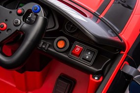 LEAN CARS Elektrické autíčko Mercedes AMG GT3, červené
