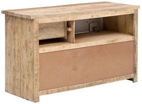 furniture-nabytek.cz - Masívna umývadlová skrinka Pune z mangového dreva, lakovaná, prírodná farba