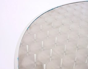 Barový bistro stôl okrúhly 11352, hliník - v70/110 x Ø60 cm